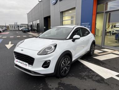 Voir le détail de l'offre de cette FORD Puma 1.0 EcoBoost 125ch S&S mHEV Titanium Powershift de 2022 en vente à partir de 20 599 €