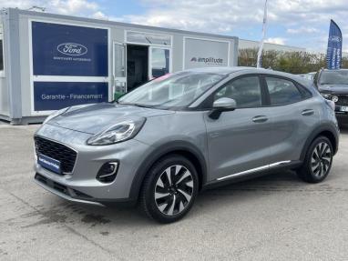 Voir le détail de l'offre de cette FORD Puma 1.0 Flexifuel 125ch S&S mHEV Titanium Business de 2024 en vente à partir de 219.9 €  / mois