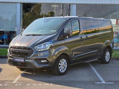 Voir le détail de l'offre de cette FORD Transit Custom Fg 320 L2H1 2.0 EcoBlue 170 S&S Cabine Approfondie Limited BVA6 7cv de 2023 en vente à partir de 510.28 €  / mois
