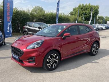 Voir le détail de l'offre de cette FORD Puma 1.0 EcoBoost 125ch mHEV ST-Line de 2020 en vente à partir de 255.23 €  / mois