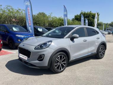 Voir le détail de l'offre de cette FORD Puma 1.0 EcoBoost 125ch mHEV Titanium 6cv de 2021 en vente à partir de 207.92 €  / mois