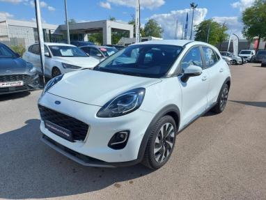 Voir le détail de l'offre de cette FORD Puma 1.0 Flexifuel 125ch S&S mHEV Titanium Business de 2024 en vente à partir de 222.1 €  / mois