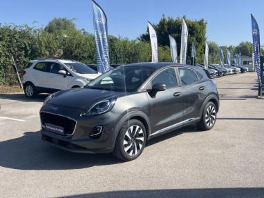 Voir le détail de l'offre de cette FORD Puma 1.0 Flexifuel 125ch S&S mHEV Titanium Business de 2024 en vente à partir de 221.73 €  / mois