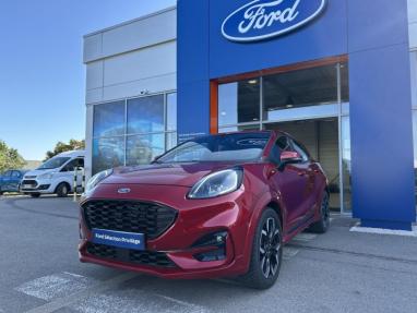 Voir le détail de l'offre de cette FORD Puma 1.0 Flexifuel 125ch S&S mHEV ST-Line X de 2023 en vente à partir de 233.55 €  / mois