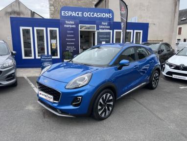 Voir le détail de l'offre de cette FORD Puma 1.0 Flexifuel 125ch S&S mHEV Titanium de 2024 en vente à partir de 210.68 €  / mois