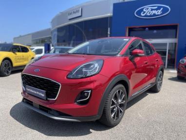 Voir le détail de l'offre de cette FORD Puma 1.0 Flexifuel 125ch S&S mHEV Titanium de 2022 en vente à partir de 201.11 €  / mois