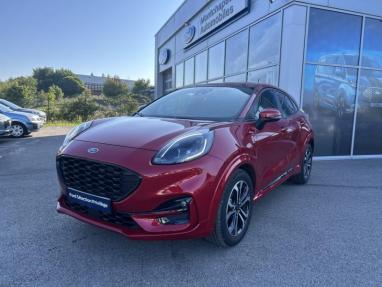 Voir le détail de l'offre de cette FORD Puma 1.0 Flexifuel 125ch S&S mHEV ST-Line de 2023 en vente à partir de 229.05 €  / mois