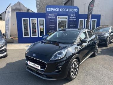 Voir le détail de l'offre de cette FORD Puma 1.0 Flexifuel 125ch S&S mHEV Titanium de 2024 en vente à partir de 212.2 €  / mois