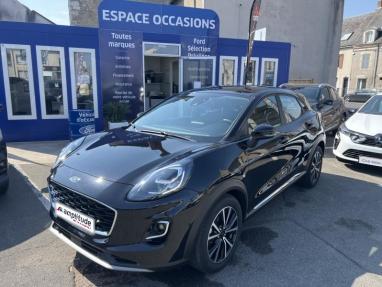 Voir le détail de l'offre de cette FORD Puma 1.0 Flexifuel 125ch S&S mHEV Titanium de 2024 en vente à partir de 220.01 €  / mois