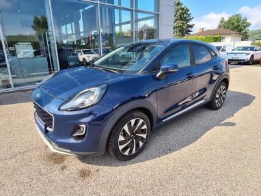 Voir le détail de l'offre de cette FORD Puma 1.0 Flexifuel 125ch S&S mHEV Titanium de 2022 en vente à partir de 186.66 €  / mois