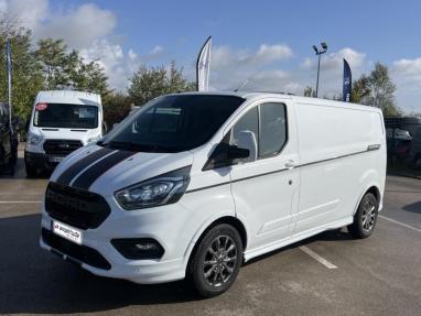 Voir le détail de l'offre de cette FORD Transit Custom Fg 290 L2H1 2.0 EcoBlue 185 Sport de 2021 en vente à partir de 389.95 €  / mois