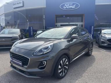 Voir le détail de l'offre de cette FORD Puma 1.0 Flexifuel 125ch S&S mHEV Titanium de 2024 en vente à partir de 286.47 €  / mois