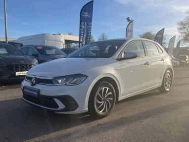 Voir le détail de l'offre de cette VOLKSWAGEN Polo 1.0 TSI 95ch Life de 2023 en vente à partir de 155.06 €  / mois